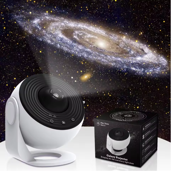 Galaxy Star Projector with 13 Discs and HD Rotation